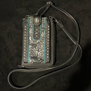 American Bling Crossbody Wallet